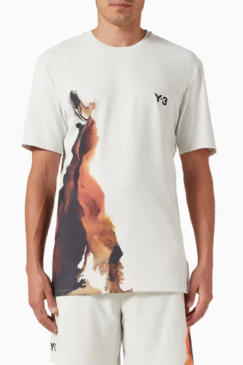 تي شيرت تنس برو فري ليفت مزيج قطن