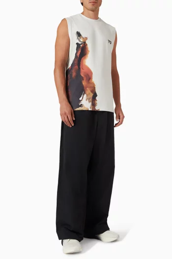 Tennis Pro Tank Top in Cotton-blend