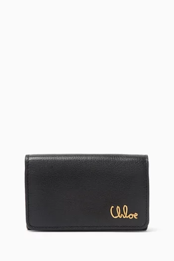 Iconic Wallet in Grained Leather