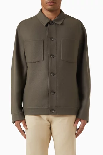 Italian Splittable Jacket in Wool Blend