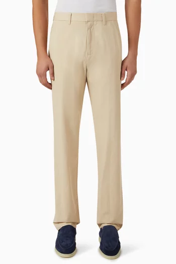 Owen Relaxed-fit Chino Pants in Cotton
