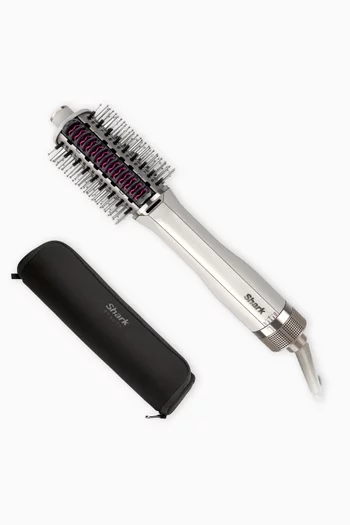 Shark SmoothStyle Heated Brush, Comb, Hair Dryer Suitable for all Hair Types, Silk HT212ME