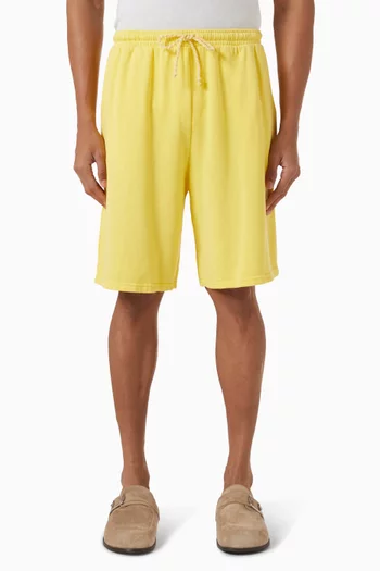 Daily Midi Ball Shorts in Cotton-cashmere