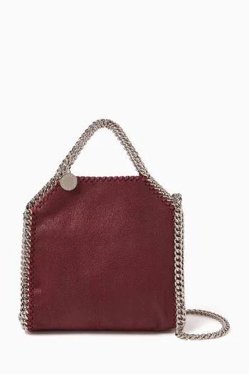 Tiny Falabella Tote Bag in Eco Shaggy Deer