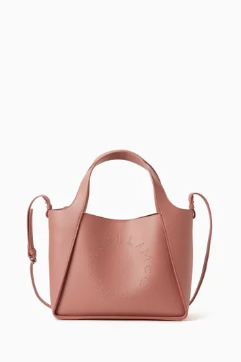 Logo Crossbody Bag in Eco Alter Grained Mat