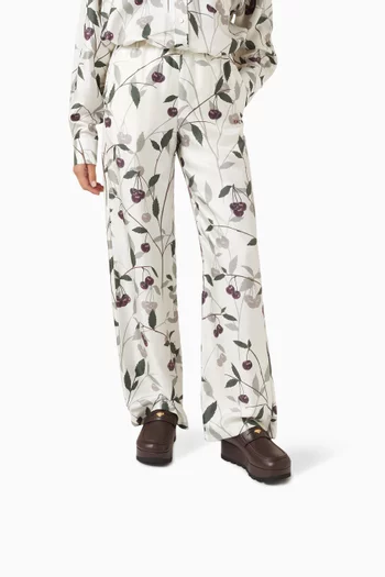 حذاء سنيك إليز مفتوح من الخلف بنعل سميك جلد صناعي