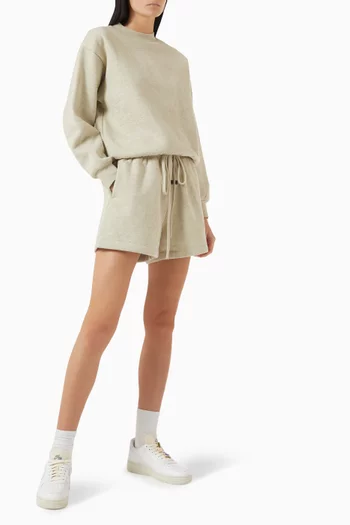 Logo Soccer Shorts in Cotton