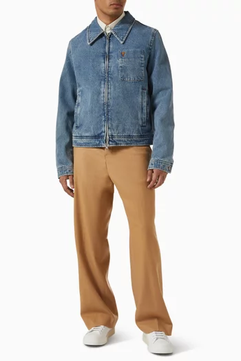 جاكيت آمي دي كور بسحّاب دينم