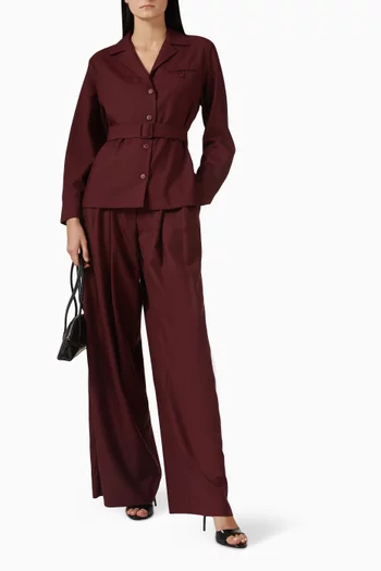 جاكيت تراني بحزام