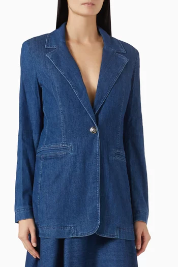 Ulla Blazer in Denim