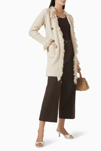 Cascata Coat in Bouclé-knit