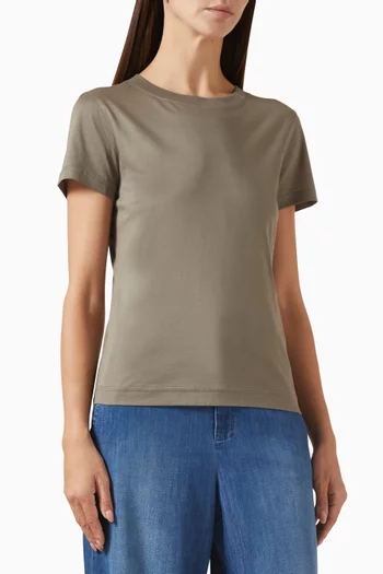 Crewneck T-shirt in Cotton