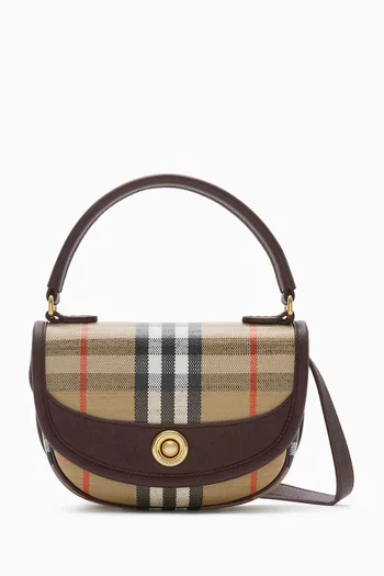 Mini Highlands Bag in Check Canvas
