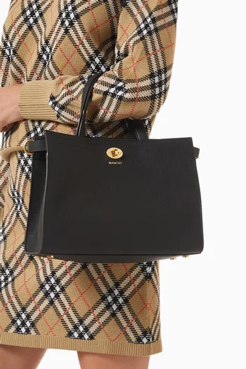 Small Cotswolds Tote Bag in Grained Leather