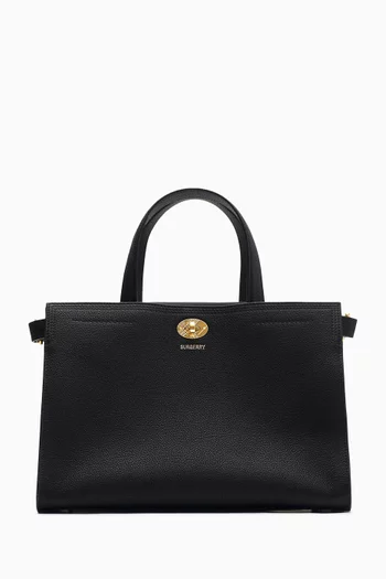 Small Cotswolds Tote Bag in Grained Leather