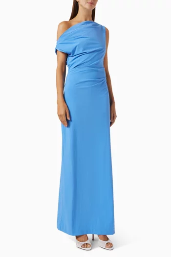 Angelina Asymmetrical Maxi Dress