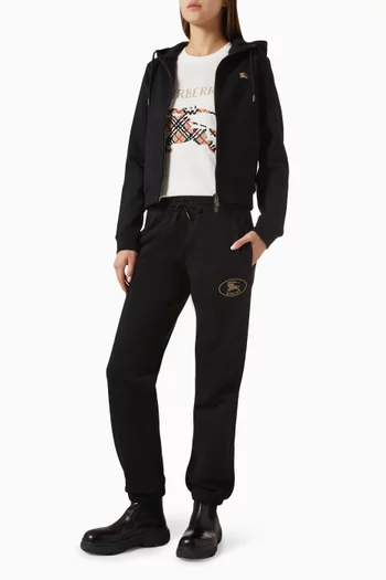 Embroidered T-shirt in Cotton