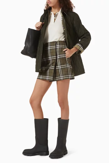 Quilted Jacket in Nylon