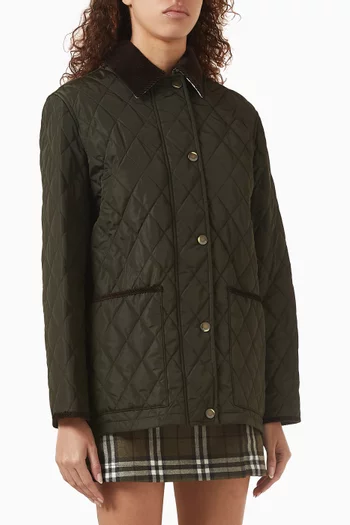 Quilted Jacket in Nylon
