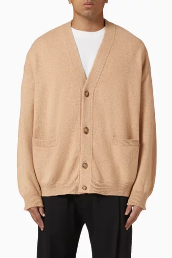 كارديغان بأزرار وتصميم منسوج