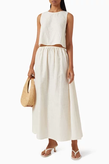Rafaela Skirt in Cotton-linen