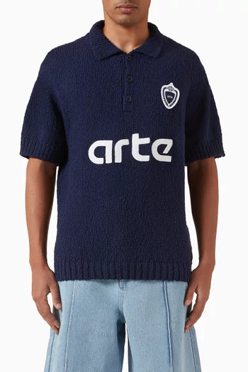 Football Jersey in Knit