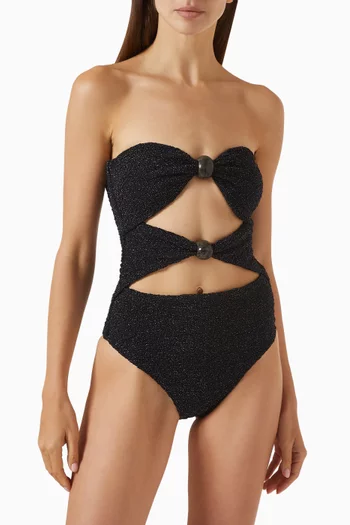 Misha One-piece Cut-out Swimsuit
