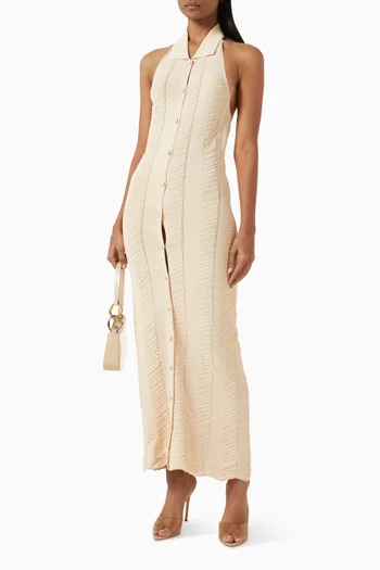 Val Midi Dress in Knit