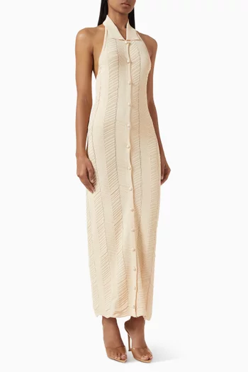 Val Midi Dress in Knit
