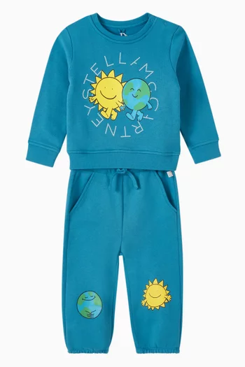 Sun & Earth Sweatpants in Cotton