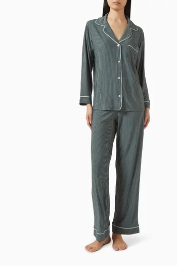 Gisele Printed Long Pyjama Set in TENCEL™ Modal