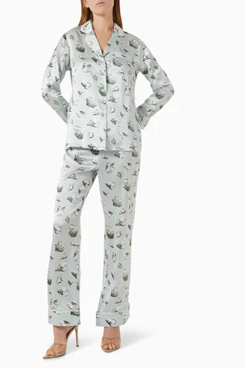 Lila Cowrie Seashell Pyjamas