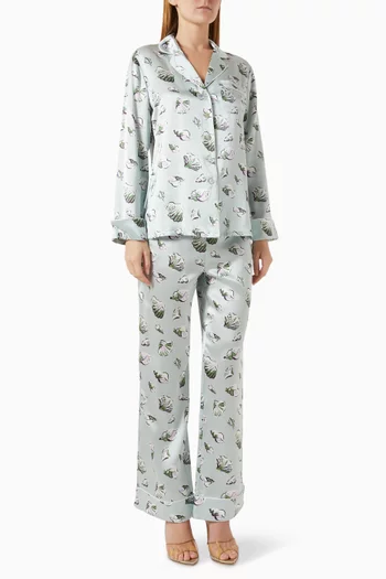 Lila Cowrie Seashell Pyjamas