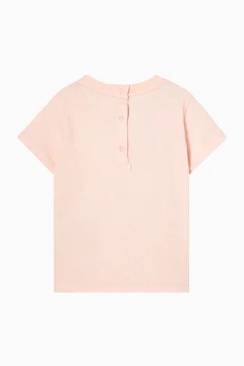 تي شيرت بطبعة شعار الماركة جيرسيه