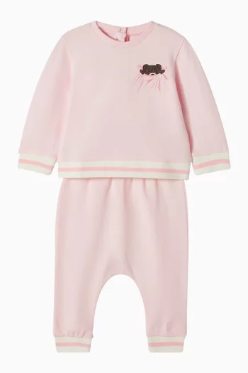 Relaxed Sweatpants in Cotton