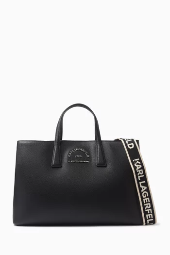 Rue St-Guillaume Satchel Bag in Faux Leather