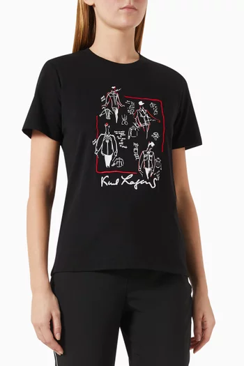 Karl Series T-shirt in Organic-cotton