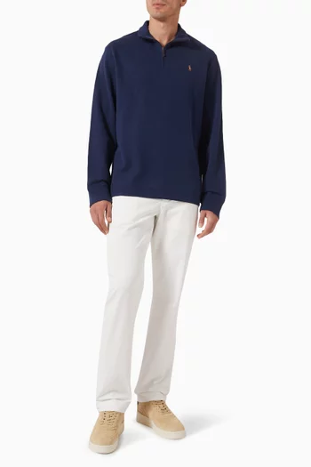 Pony Half-zip Sweatshirt in Knit