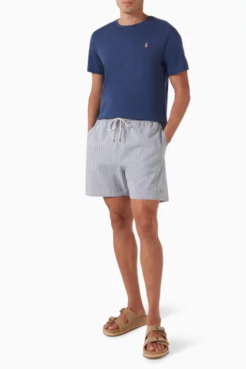 Striped Traveler Swim Shorts
