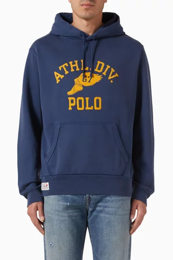 Logo Drawstring Hoodie