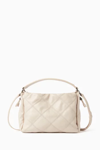 Small Mellow Bucket Bag in Leather