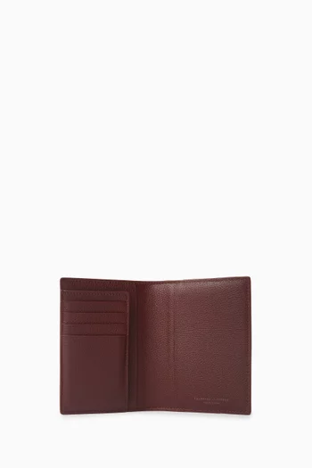 Passport Holder in Grained leather