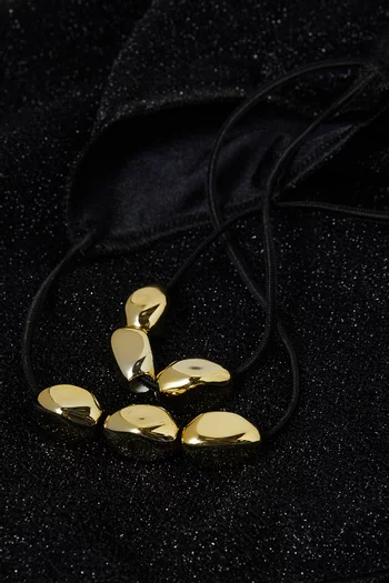 Glazed Lumiere Bead Swimsuit in Lurex
