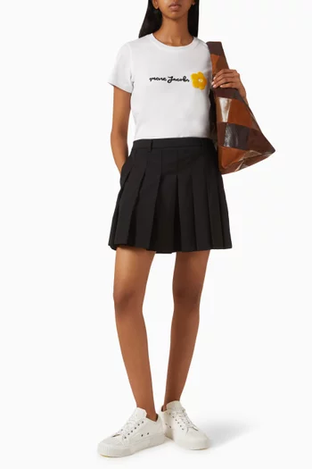 Daisy Logo Slim T-shirt in Cotton-jersey