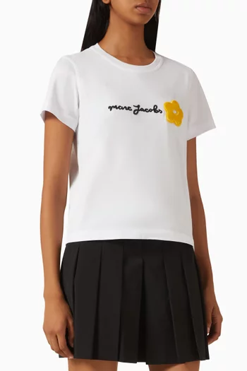 Daisy Logo Slim T-shirt in Cotton-jersey