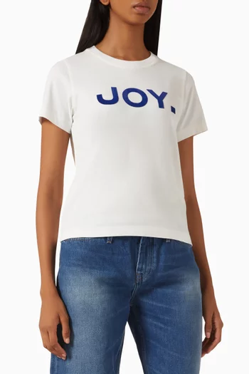 Joy Slim T-shirt in Cotton-jersey