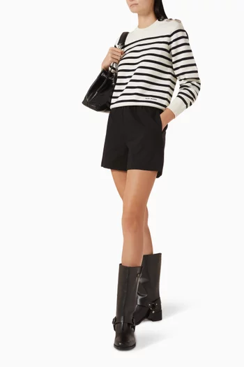 Breton Striped Sweater in Knit