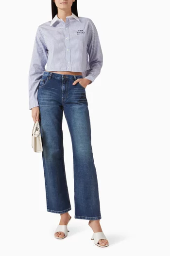 The Cropped Femme Shirt in Cotton