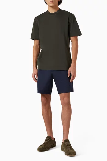 تي شيرت ثقيل بقصة فضفاضة قطن