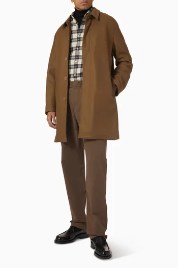 قميص فلانيل بأزرار